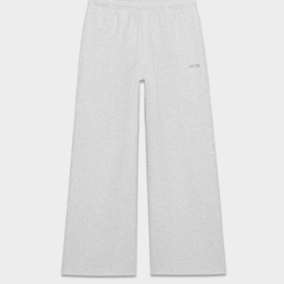 Artizia Gray Cozy Sweatfleece Mega Lo-Rise Palazzo Pants - Picture 4 of 4